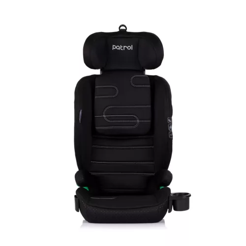Chipolino Patrol autósülés Isofix 100-150cm - noir