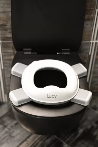 Lorelli Lucy 2 az 1-ben hordozható bili és wc-szűkítő - Grey