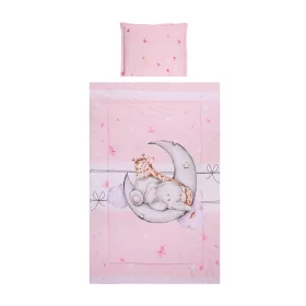 Lorelli 3 részes ágynemű garnitúra - Butterflies Pink