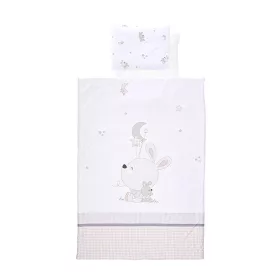 Lorelli 4 részes ágynemű garnitúra - Little Rabbits Grey