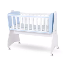   Lorelli First Dreams ringatható bölcső 105x55 - White / Baby Blue