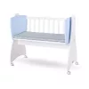 Lorelli First Dreams ringatható bölcső 105x55 - White / Baby Blue