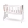Lorelli First Dreams ringatható bölcső 105x55 - White / Light Oak