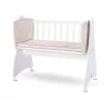 Lorelli First Dreams ringatható bölcső 105x55 - White / Light Oak