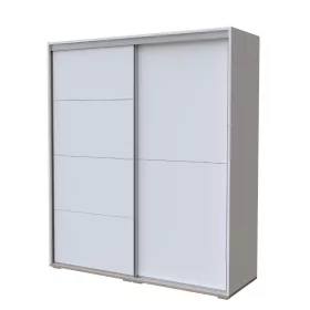   Todi Misty gardróbszekrény 200 cm széles (10 doboz) - Fehér