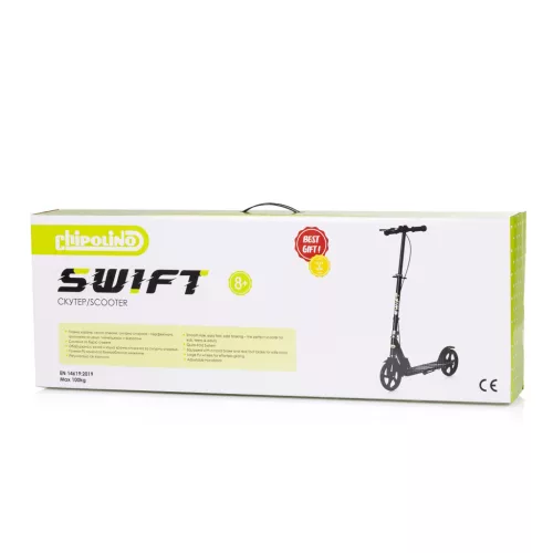 Chipolino Swift roller 100kg-ig - Black