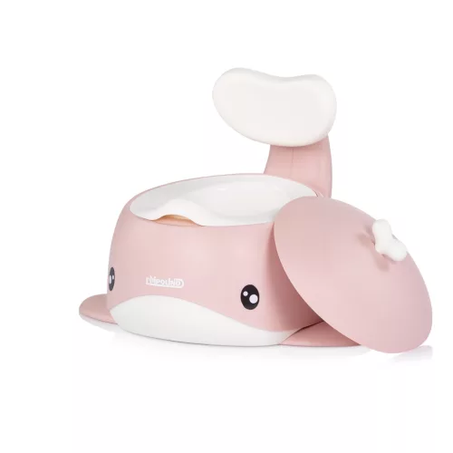 Chipolino Baby Whale bálna alakú bili tetővel - pink