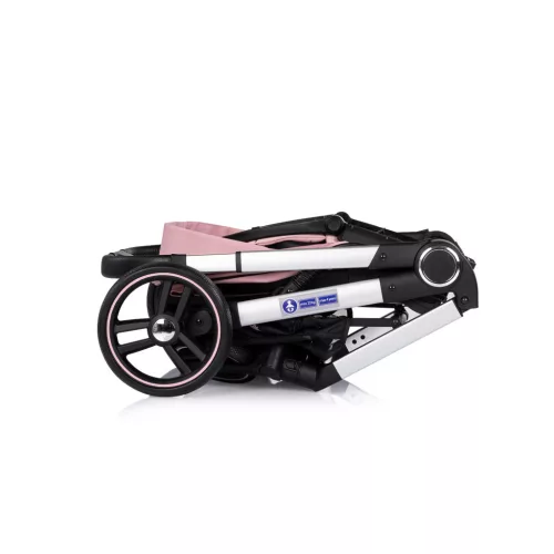 Chipolino Euphoria 3 az 1-ben újszülött babakocsi - Powder pink
