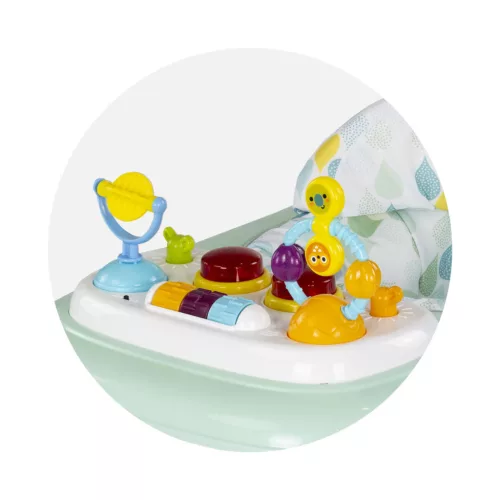 Chipolino Baby Steps zenélő bébikomp - Mint