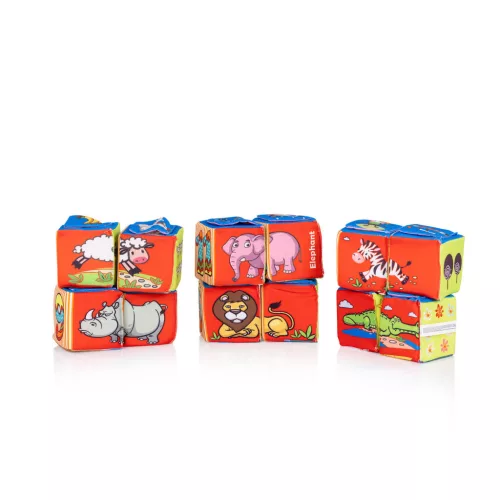 Chipolino Puha játékkockák - 12 db