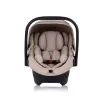 Chipolino Pearl autóshordozó adapterrel 40-87 cm - Latte