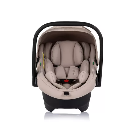 Chipolino Pearl autóshordozó adapterrel 40-87 cm - Latte