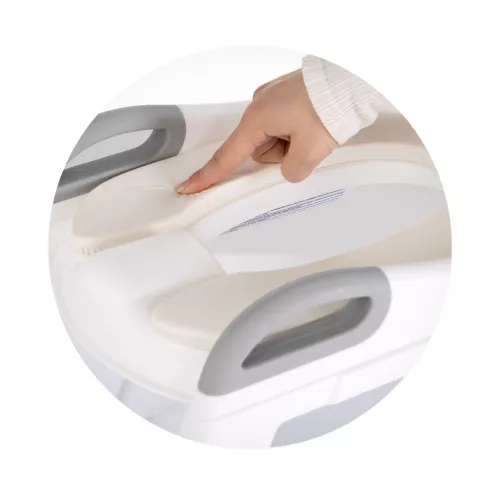 Chipolino Kiddy lépcsős wc szűkítő - Grey