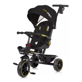 Chipolino Max Sport tricikli kupolával - noir