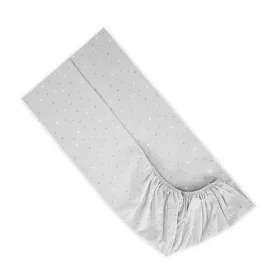 Lorelli gumis lepedő 60x120 + 15cm - Grey