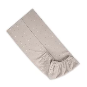 Lorelli gumis lepedő 60x120 + 15cm - Beige Sky