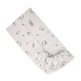 Lorelli gumis lepedő 60x120 + 15cm - Jungle Beige