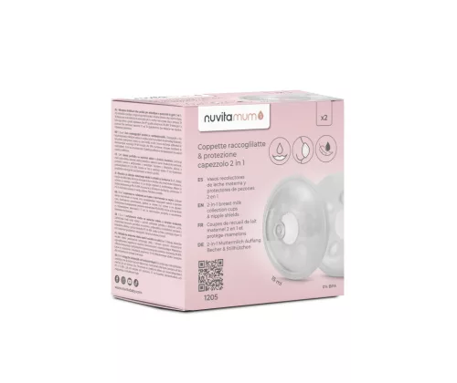 Nuvita Anyatej gyűjtő csészék 2 db - 1205