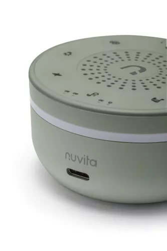 Nuvita Fehér zaj gép és éjjeli fény 6620 - Sage Green