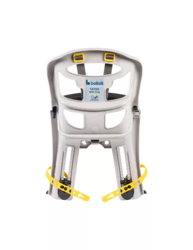 Bellelli Tatoo Plus Handlefix bicikliülés 15kg-ig - Silk Grey