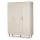 Little Sky Laura 3 ajtós szekrény - bézs