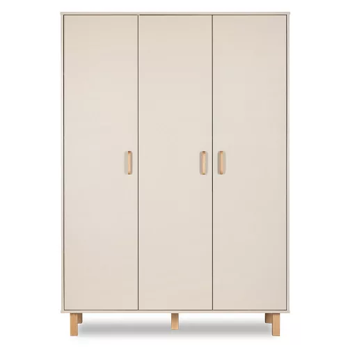 Little Sky Laura 3 ajtós szekrény - bézs