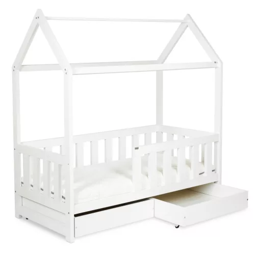 Little Sky Liv házikó kiságy 80x160 - fehér