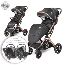 Lorelli Storm sport babakocsi 22kg-ig - Luxe Black