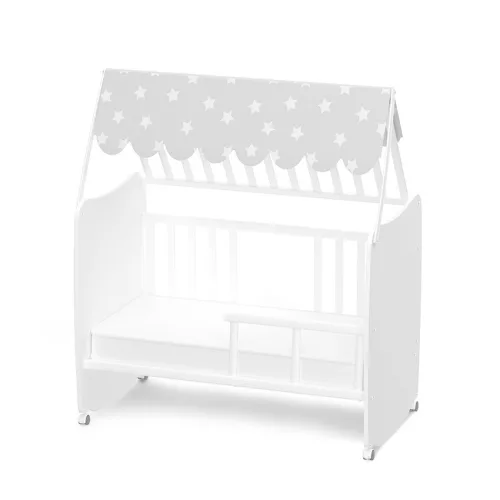 Lorelli Stars ringatható kiságy 60x120 - White