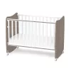 Lorelli Stars ringatható kiságy 60x120 - White / Coffee