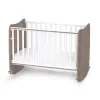 Lorelli Stars ringatható kiságy 60x120 - White / Coffee