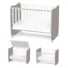 Lorelli Stars ringatható kiságy 60x120 - White / String