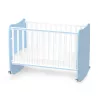 Lorelli Stars ringatható kiságy 60x120 - White / Baby Blue