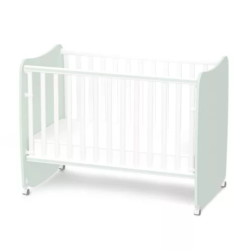 Lorelli Stars ringatható kiságy 60x120 - White / Milky Green