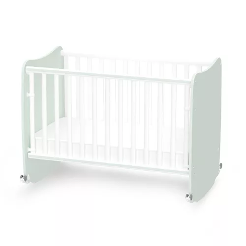 Lorelli Stars ringatható kiságy 60x120 - White / Milky Green