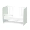Lorelli Stars ringatható kiságy 60x120 - White / Milky Green