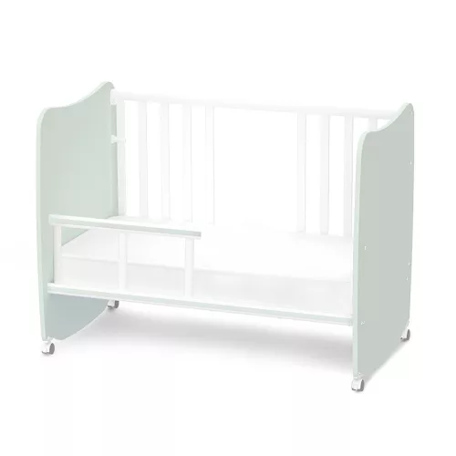 Lorelli Stars ringatható kiságy 60x120 - White / Milky Green