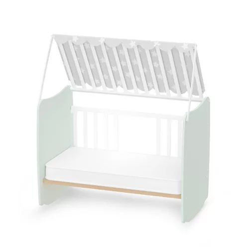 Lorelli Stars ringatható kiságy 60x120 - White / Milky Green