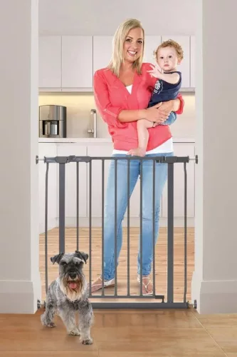 Dreambaby Ava biztonsági ajtórács 75-81 cm - fekete