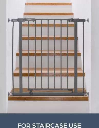 Dreambaby Ava biztonsági ajtórács 75-81 cm - fekete