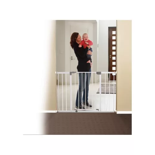 Dreambaby Liberty extra széles biztonsági ajtórács 99-105,5 cm - fehér