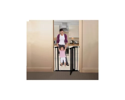 Dreambaby Liberty extra magas biztonsági kapu 75-81 cm - fekete