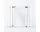 Dreambaby Clear view biztonsági ajtórács 75-81 cm - fehér