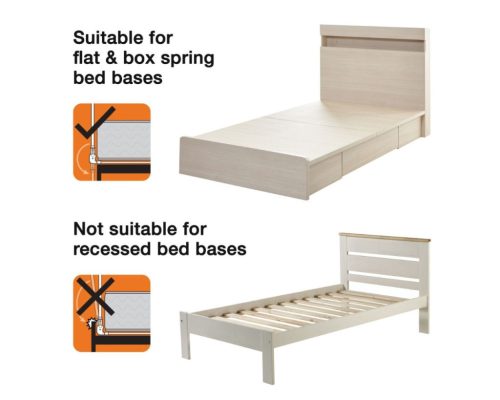 Dreambaby Harrogate leesésgátló 109,5x45 cm - Fehér