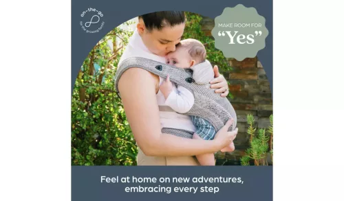 Dreambaby Inspire szövet babahordozó - szürke