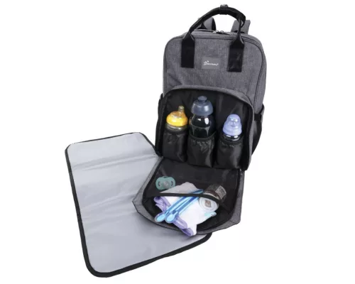 Dreambaby Carry-all pelenkázó hátizsák - szürke