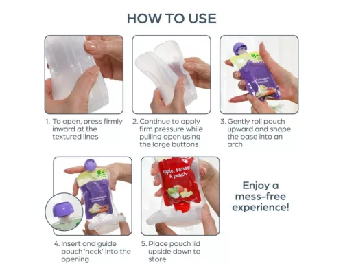 Dreambaby Pouch pal ételhordó zacskó