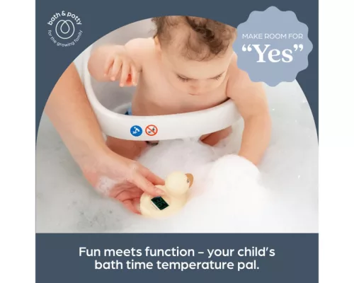Dreambaby Digitális szoba- és fürdőszoba hőmérő - kacsa bézs