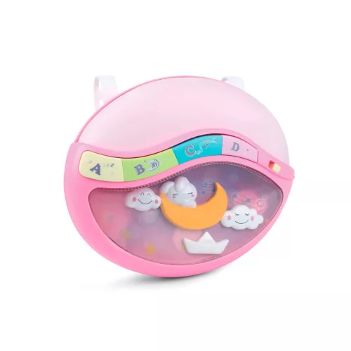 Chipolino Multifunkciós éjjeli lámpa - Sky pink