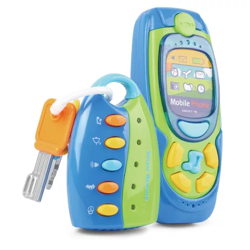 Chipolino Kulcs és telefon játék hanggal és fényekkel